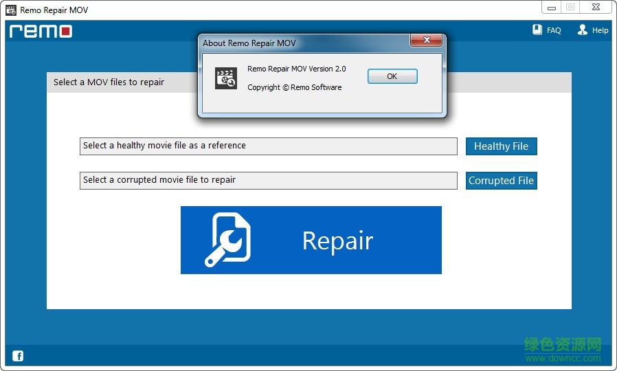 ��remo repair mov(��Ƶ�ļ��޸�)v2.0 ��ɫ�桷